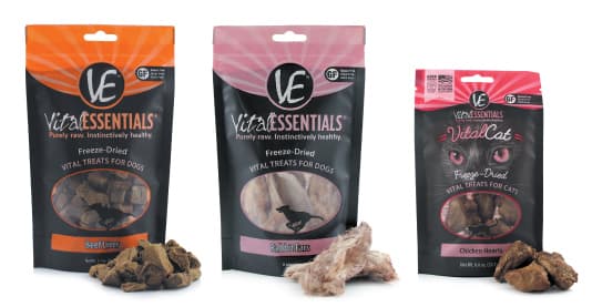 Vital Essentials® Unleashes NEW Treats for Dogs and Cats